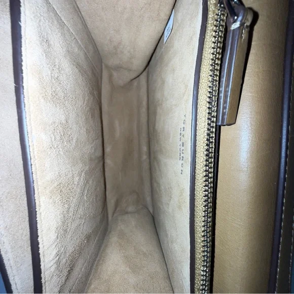 Tory Burch Charlie Shoulder Bag - Wren Brown - Picture 10 of 16